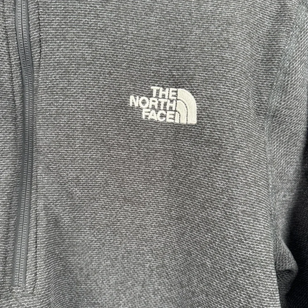 The North Face Sweatshirt Mens Large Gray 1/4 Zip Pullover Lightweight Outdoor